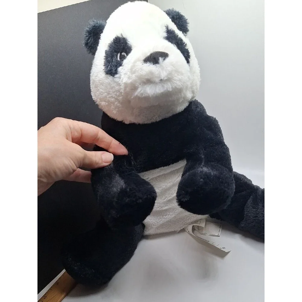 Plush Panda Stuffed Animal - Black & White Cozy Toy